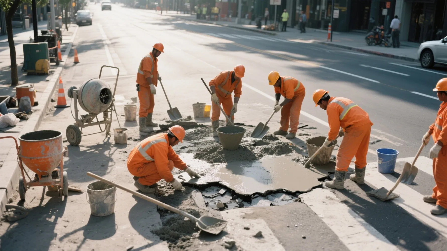 Reliable Sy Road Repair Solution - 1 Ton Specification Made in China