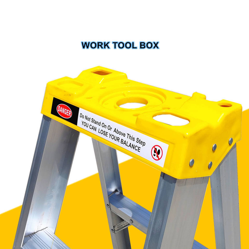 Single Side Heavy Duty Aluminum Folding Ladder