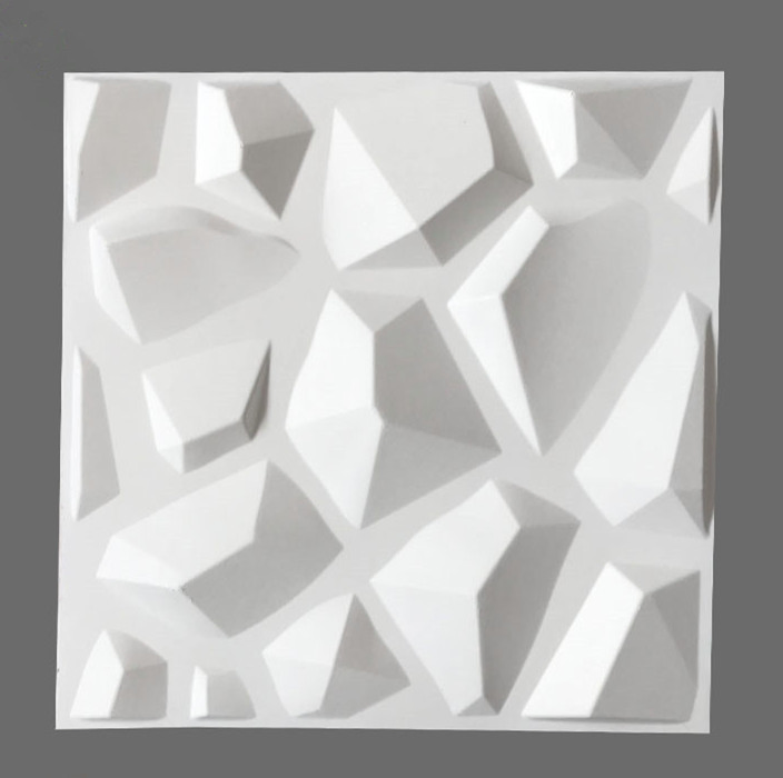 3D Embossed Fiber Wall Panel Used for Sofa Decoration