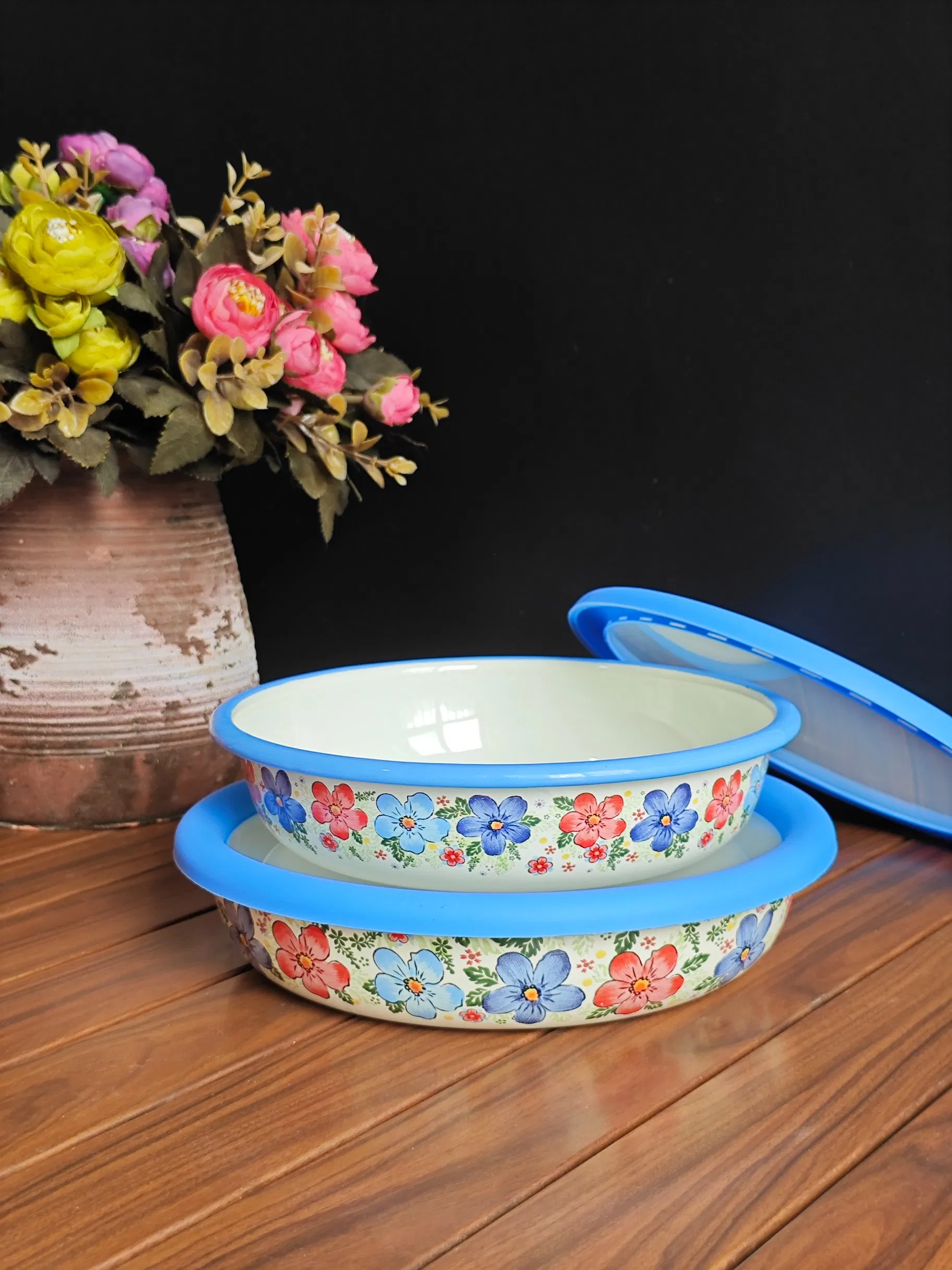 High Quality Enamel Bowl for Frozen Cold Food/Storage Bowl/Ice Bowl/Salad Bowl