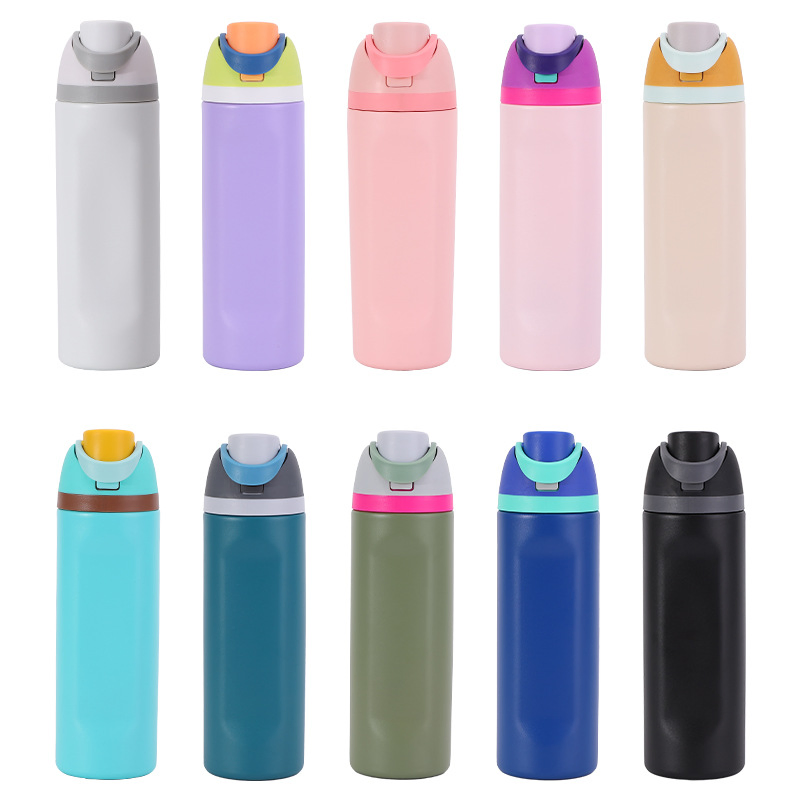 Термокружка из нержавеющей стали с ручкой, 16 oz