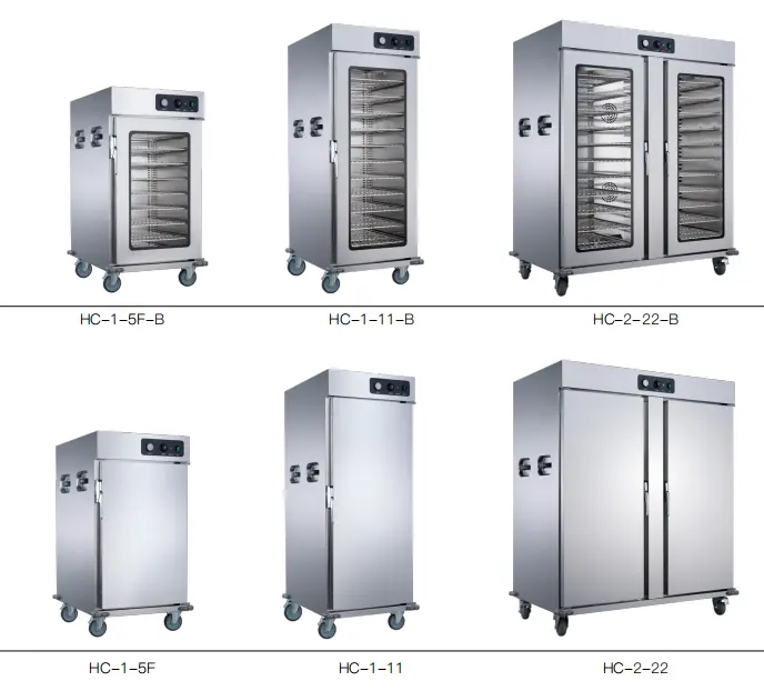 Hot Food Holding Cabinet with Electric Bain Marie for Events
