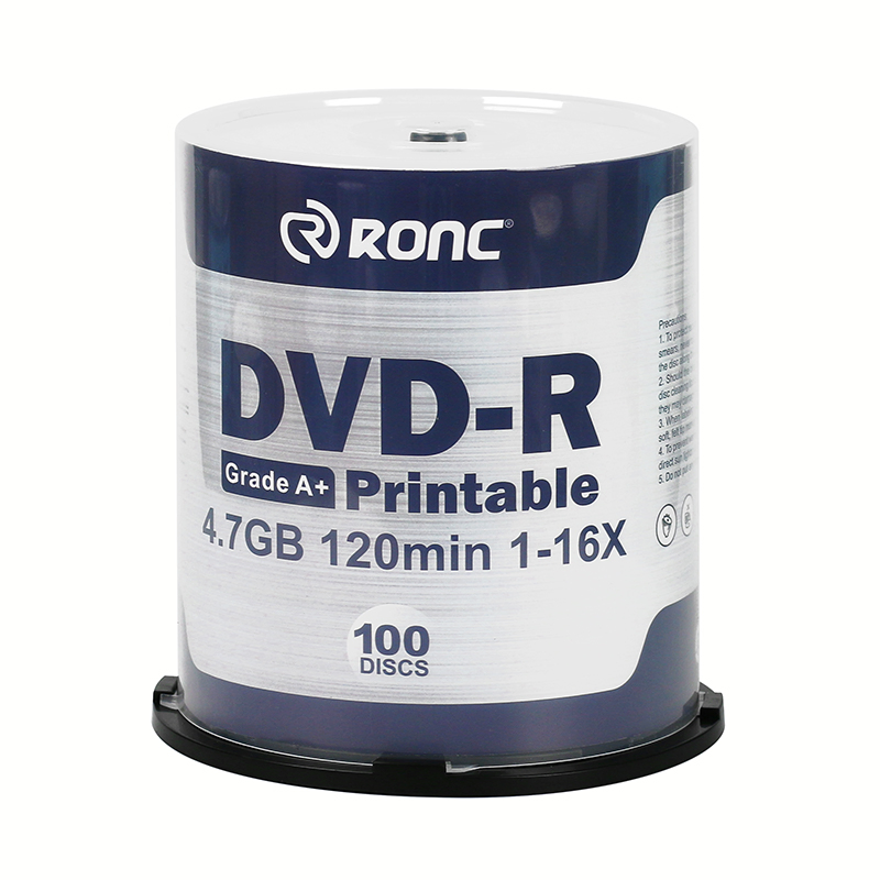 DVD-R диски 4.7GB 16x для струйной печати, 50 шт