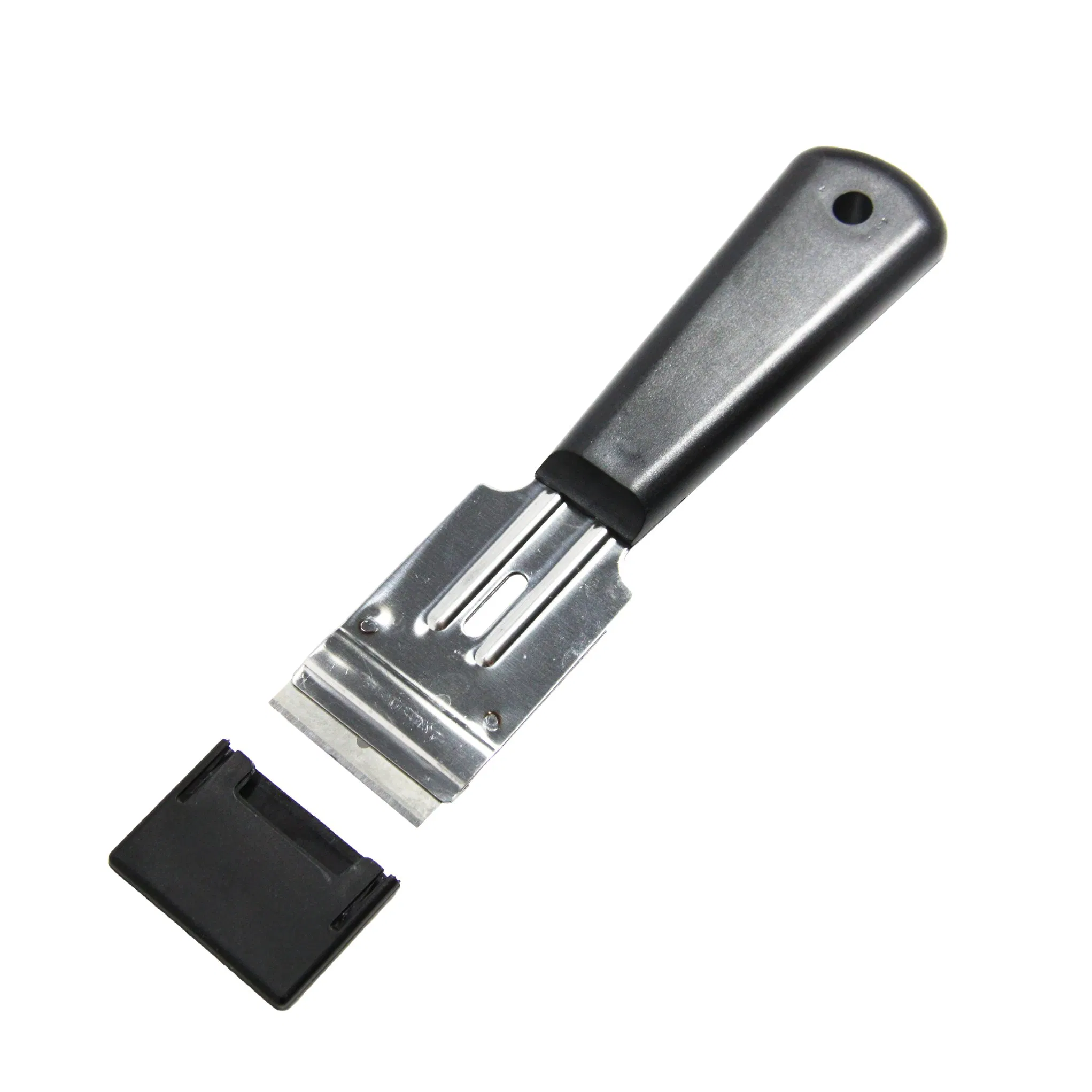 Hautine Plastic Razor Cleaning Scraper with 40X19mm Metal Blades 45*165mm