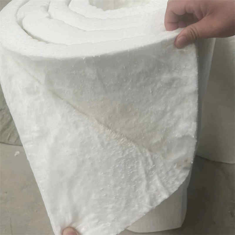 Thermal Insulation Fireproof Material Ceramic Fiber Blanket for Pipeline, Furnace
