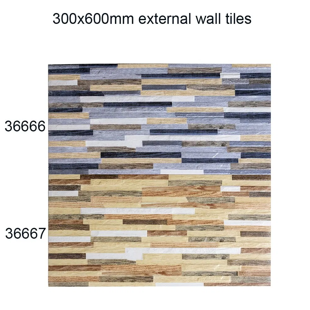 12X24 Rough Stone Look Ceramic Wall Tile for Outdoor Building