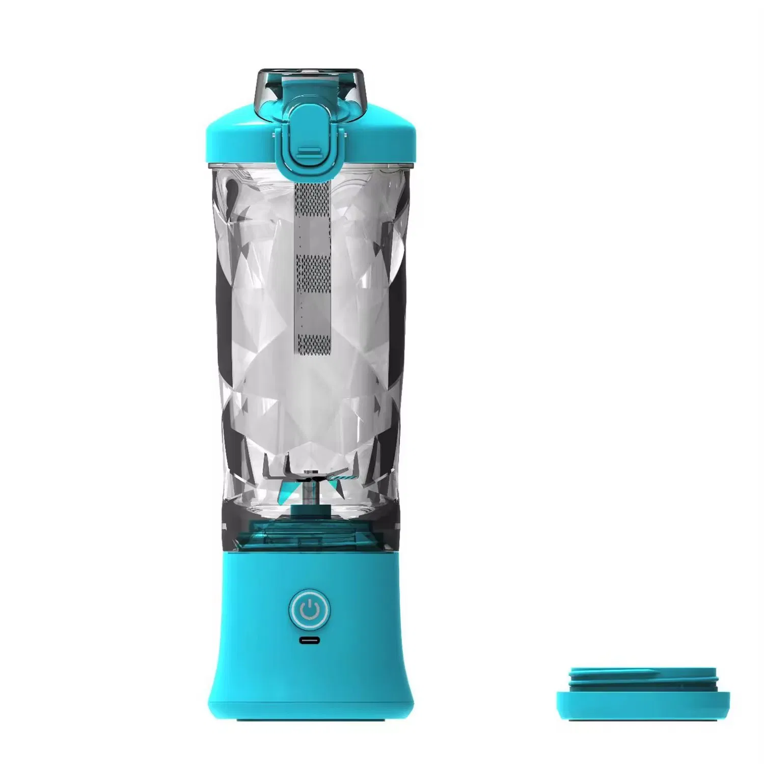 2024 New Product Small Blender Portable Personal Mini Juicer Cup 600ml Electric Orange Juicer