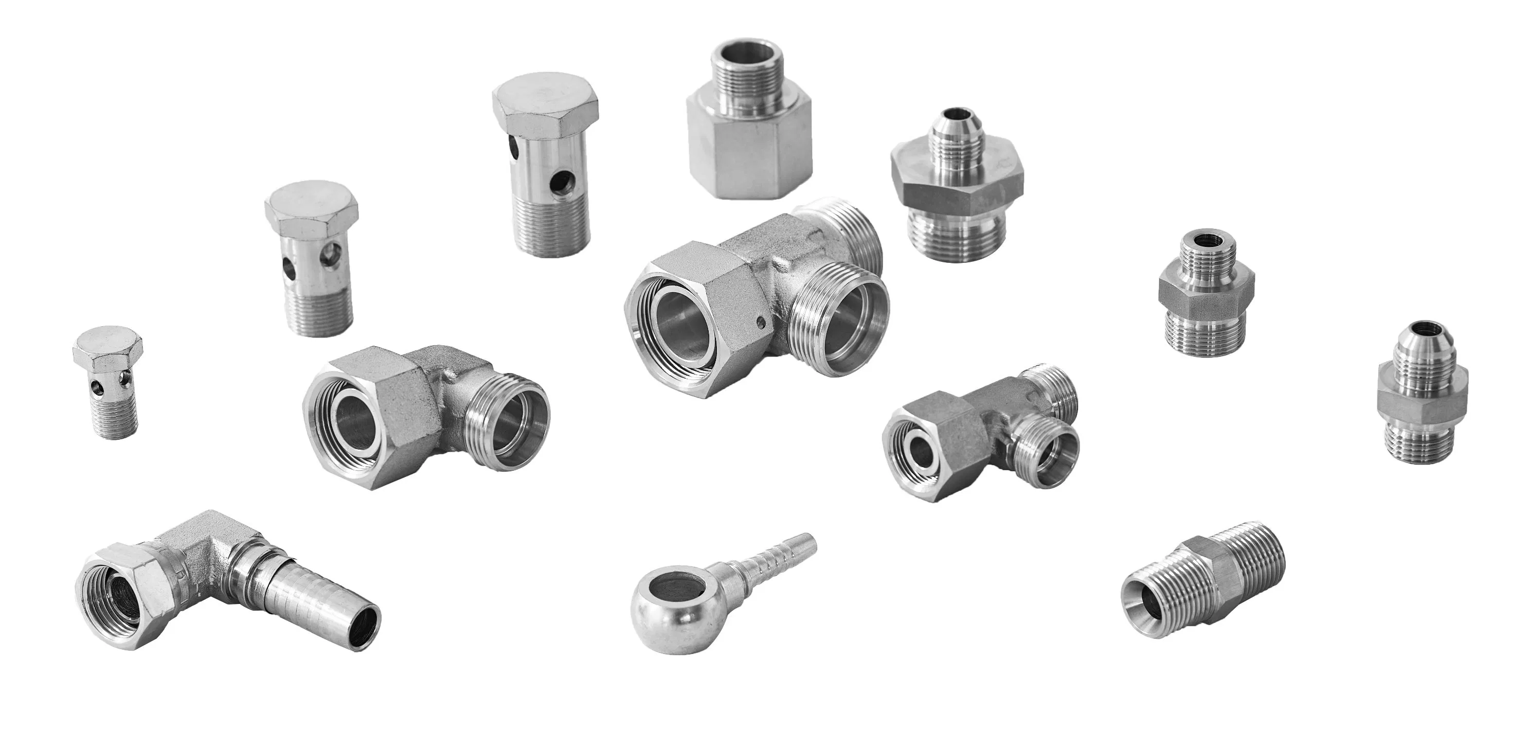Stainless Steel Male Female Thread Elbow Fittings Nipple Adapter
