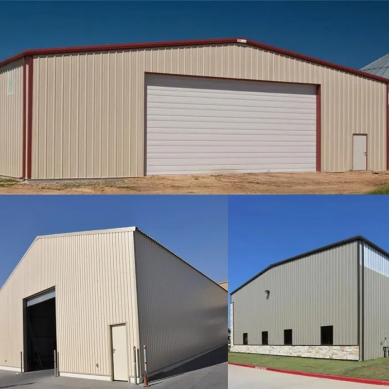 Carbon Structural Hot-Rolled Ridge Customized China Prefab Hall Steel Structure