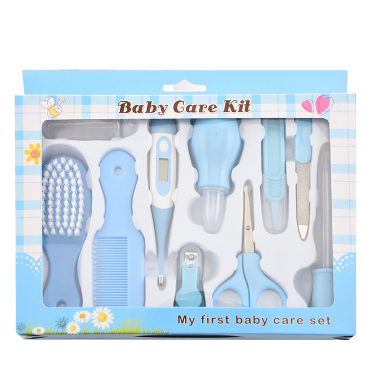 Wholesale Baby Healthcare Kit Newborn Babycare Accessories Baby Nail Scissors Hair Comb Brush
