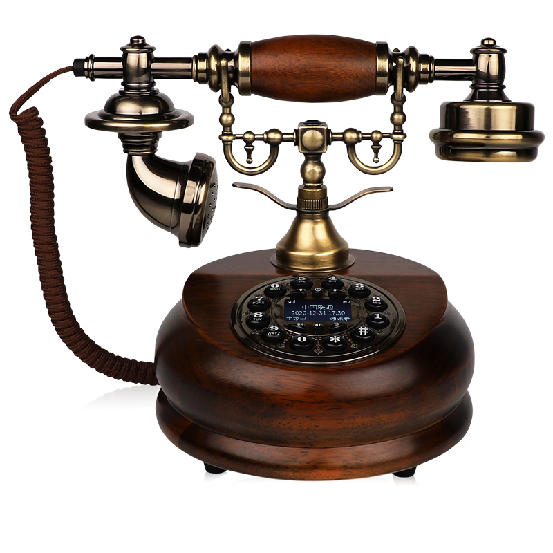 Vintage Retro Antique Telephone with Voice Recording Feature
