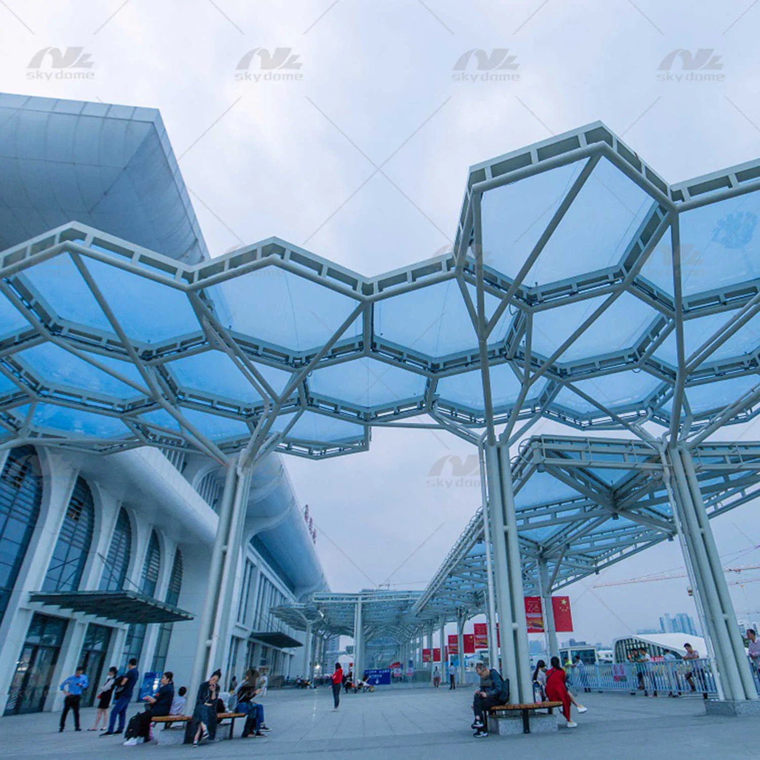 ETFE Membrane Structure of Landscape Awning