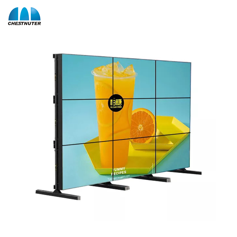 55-дюймовый LCD видеостен с ультраузкой рамкой 0.88 мм