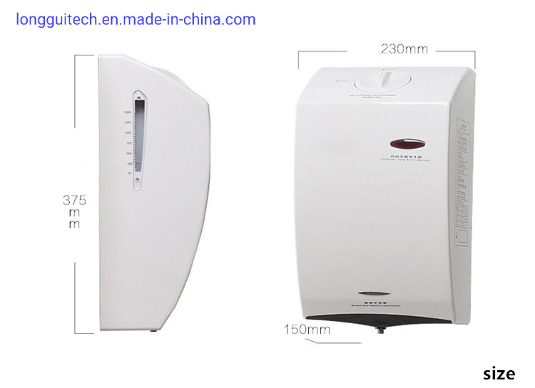 Smart Touchless Hotel Sanitizer Dispenser for Enhanced Hygiene