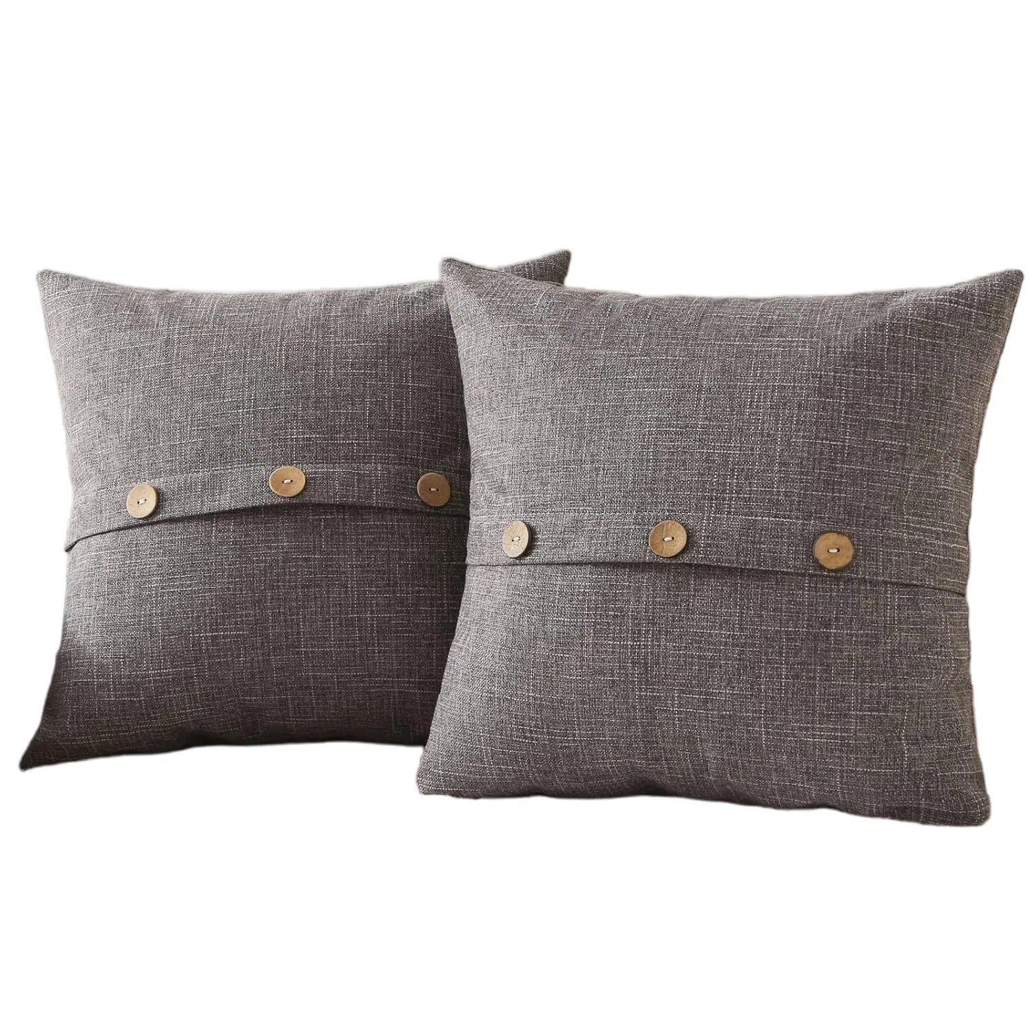 Custom Linen Throw Pillow Covers for Rustic Home Decor
