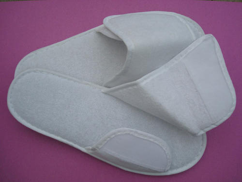 Terry Towel Slipper for Hotel Amenities with Magic Type
