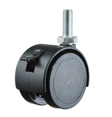 OEM China Factory Manufacturer Furniture Castor 50mm Swivel Nylon Wheel with Fastening Ring