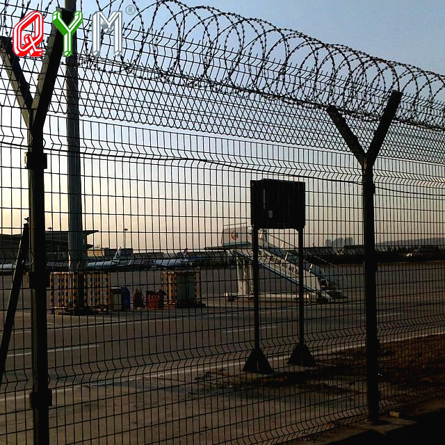 High Security Airport and Prison Barbed Wire Fence Panel
