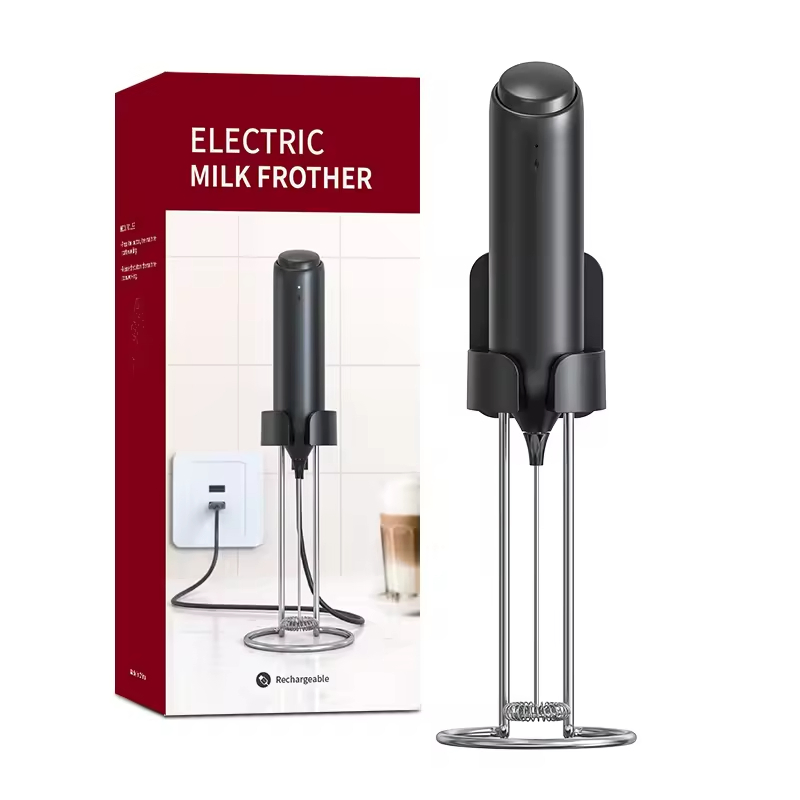 New Product Cappuccino Maker Personal Battery Mini Portable Handheld Electric Milk Frother