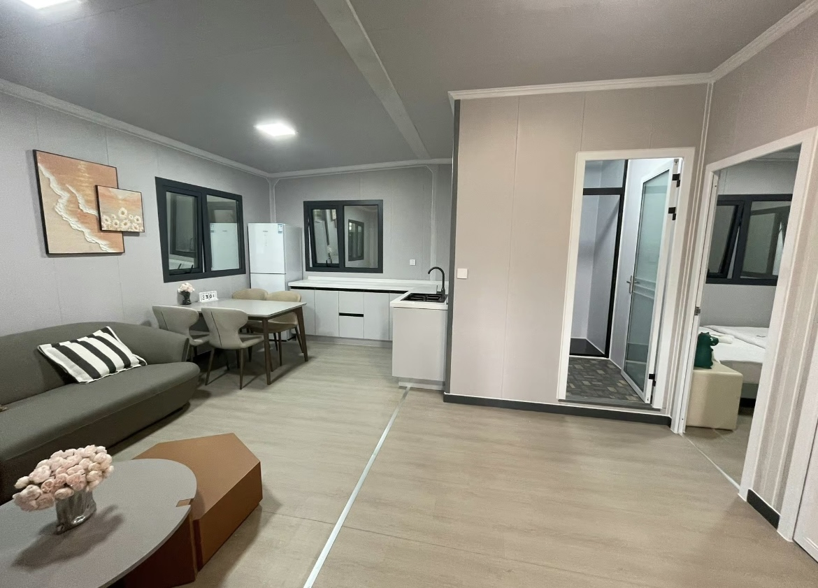 20FT 40FT Customized Luxury Movable Prefab Expandable Container House
