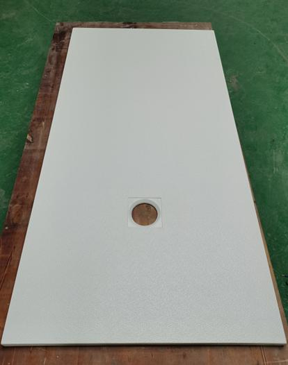 Square Artificial Marble Get Coat Stone Resin Composite Flor Tray for Bathroom Enclosure