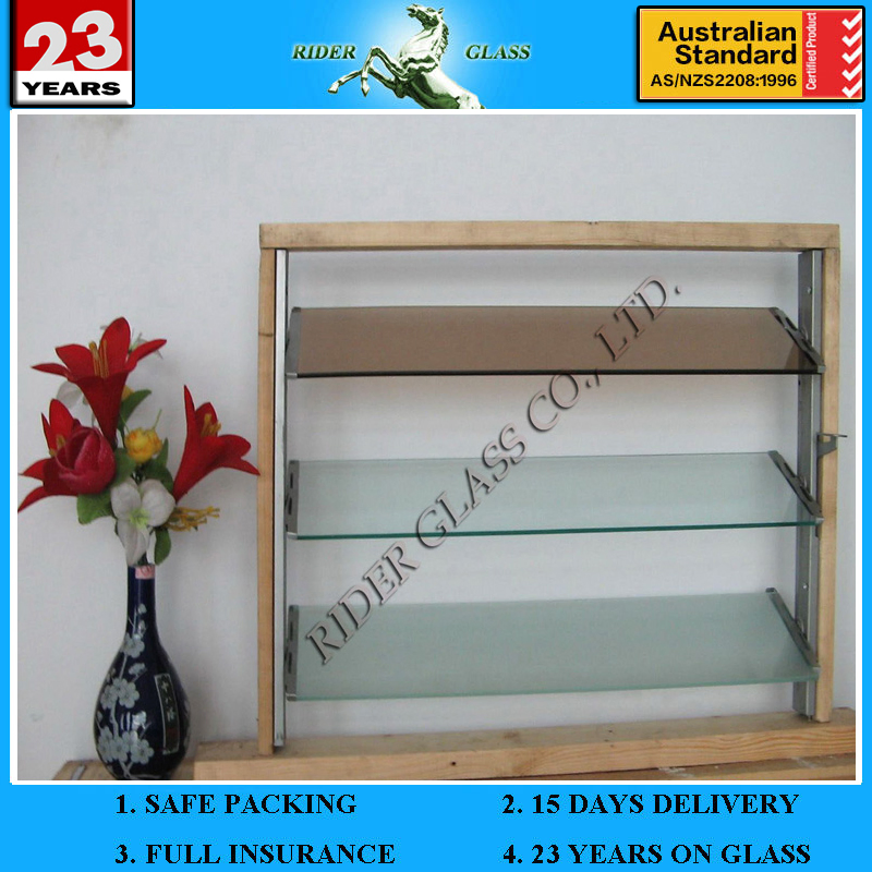 3-6mm Clear Colored Louver Louvre Glass