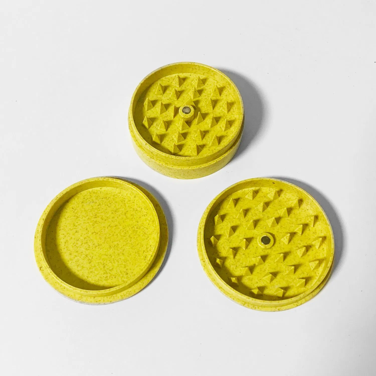 Custom Degradable Smoking Grinder Smoking Accessories Aluminium Alloy Grinder Zinx Alloy Grinder Acrylic Plastic Biodegradable