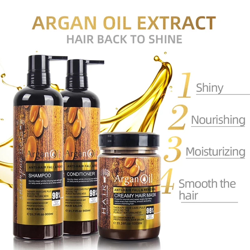 900ml Professional OEM Sulfate Free Keratin Herbal Hair Shampoo