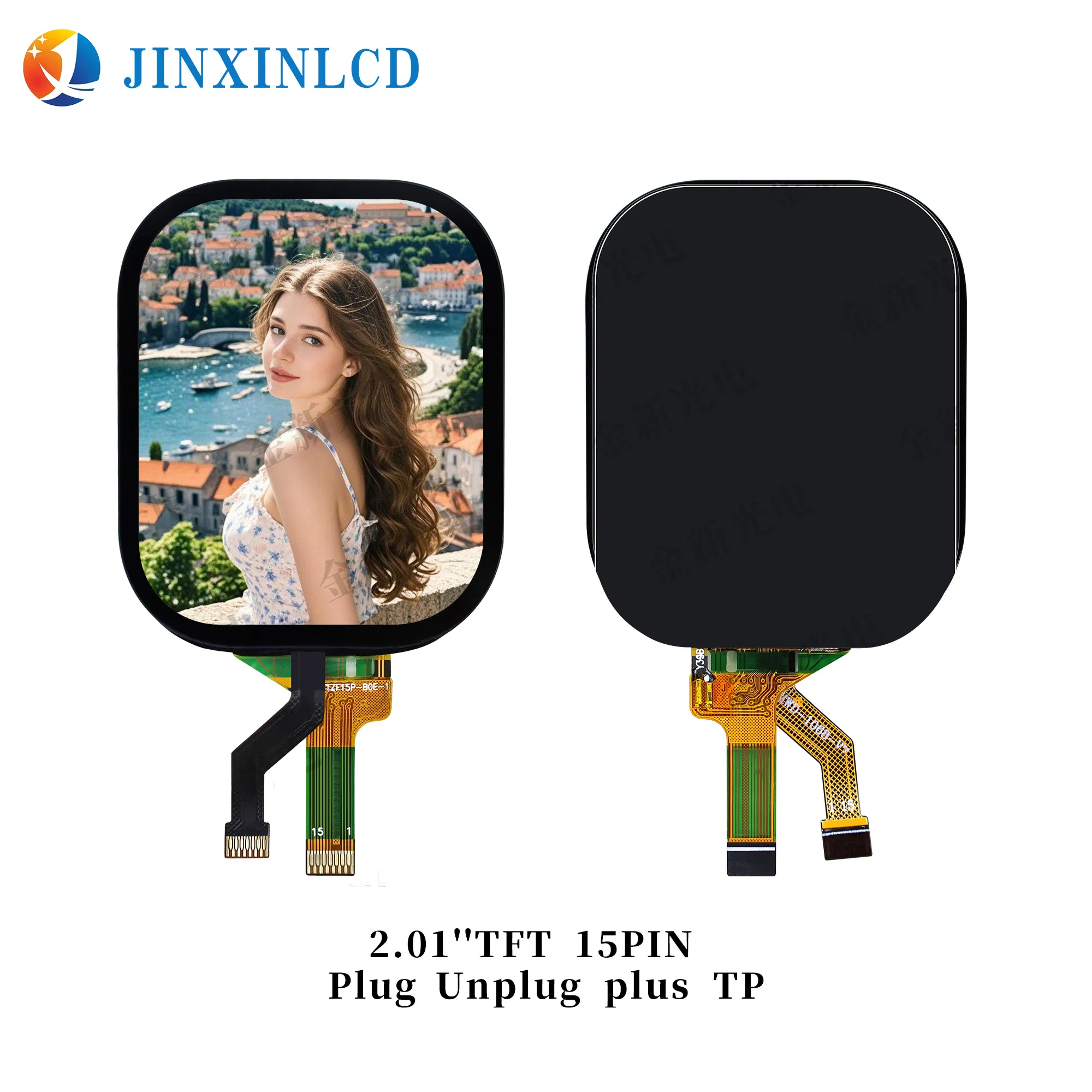 Smart Watch Touch TFT 2.01 Inch Monitor IPS Color LCD Module Display