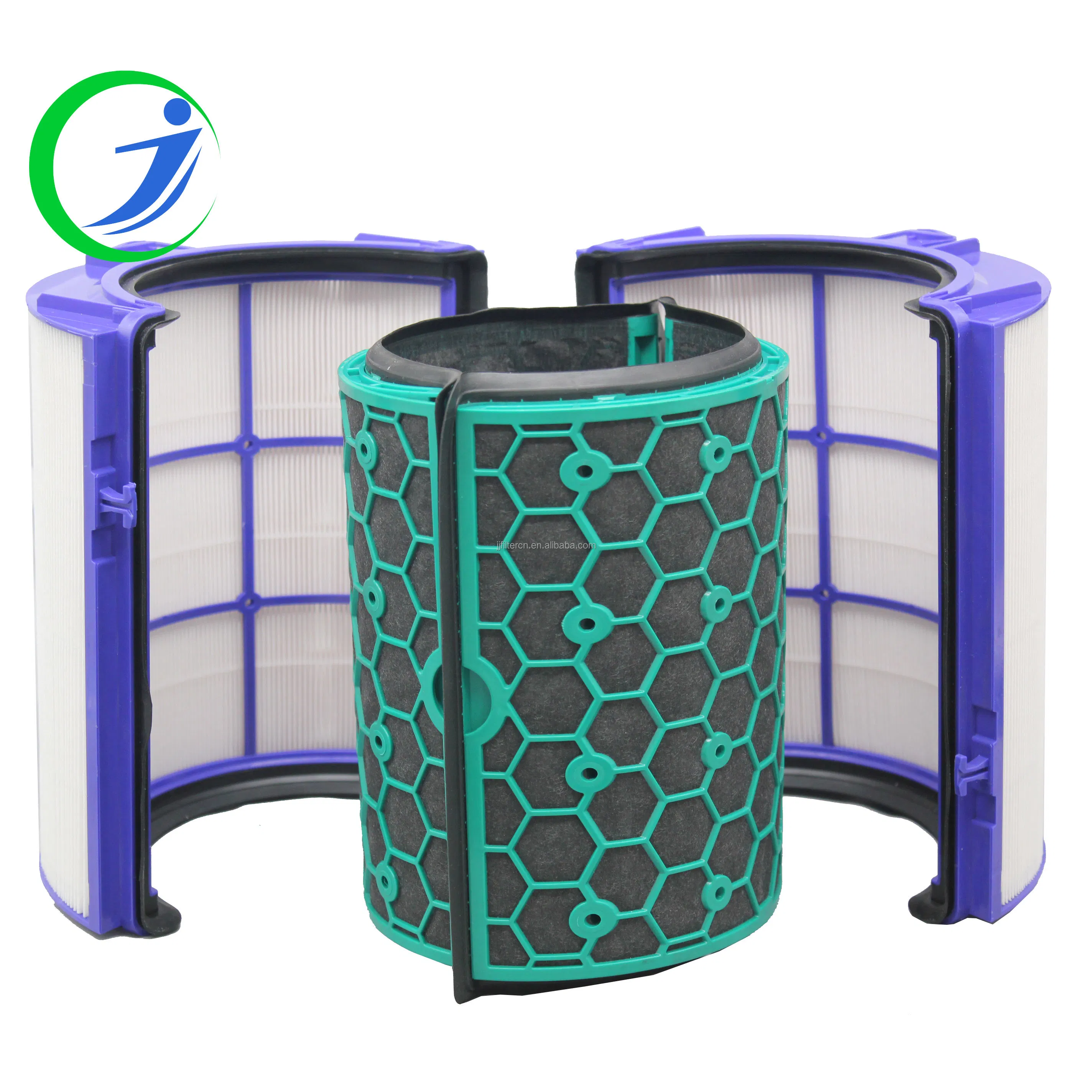 Fit for Dysons HP04 Tp04 Dp04 Sealed Two Stage Air Purifier & Carbon Filter Set Air Filter Replacement Filter Accessory Set