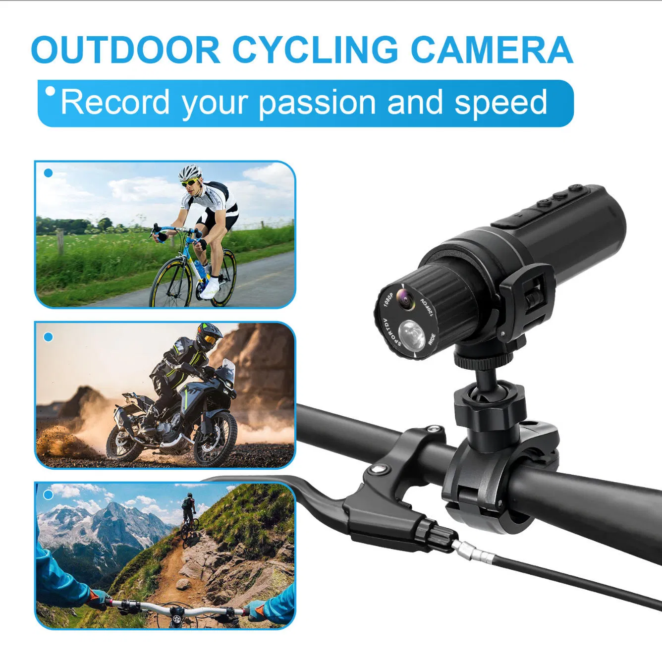 Sports Video DVR Outdoor Portable Pocket Bicycle Motorcycle Camera Recorder