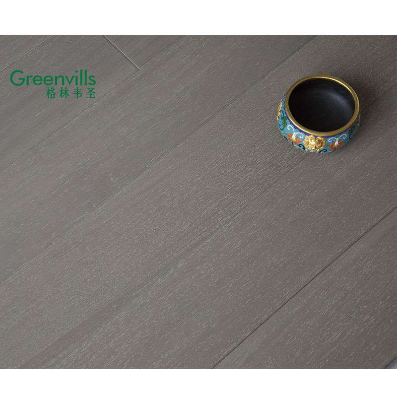 Factory Direct Price Grey Color Taun Timber Flooring Hardwood Flooring Solid Taun Wood Flooring for Sale