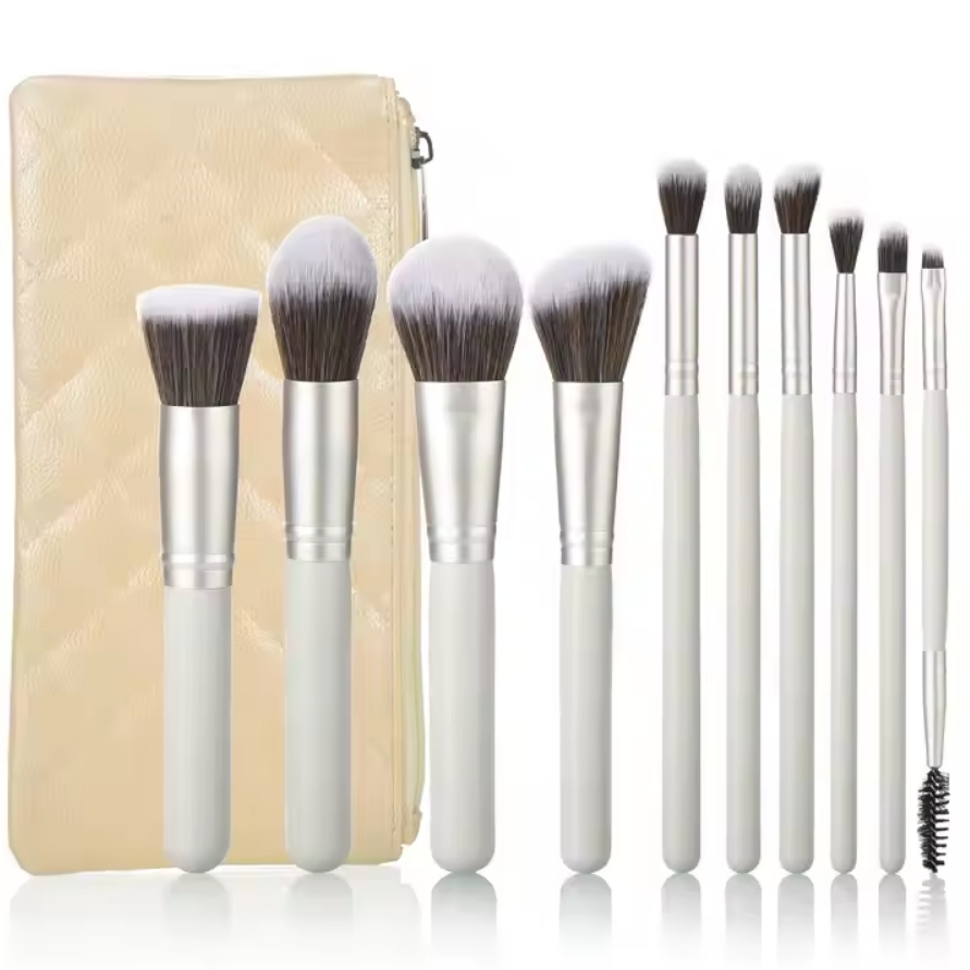 Makeup Brushes Set 18PCS Skin-Friendly Private Label Synthetic Makeup Brushes