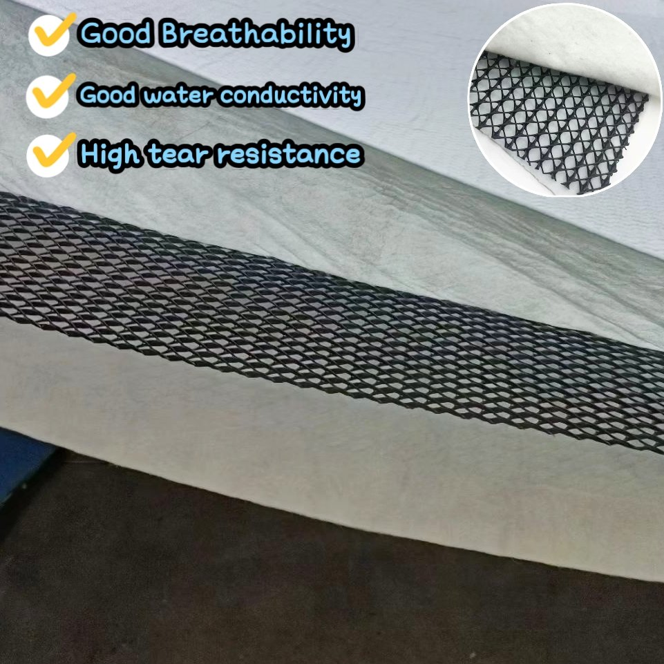 Permanent Drainage Infrastructure: 3D Composite Geonet for Canal Slope Stabilization