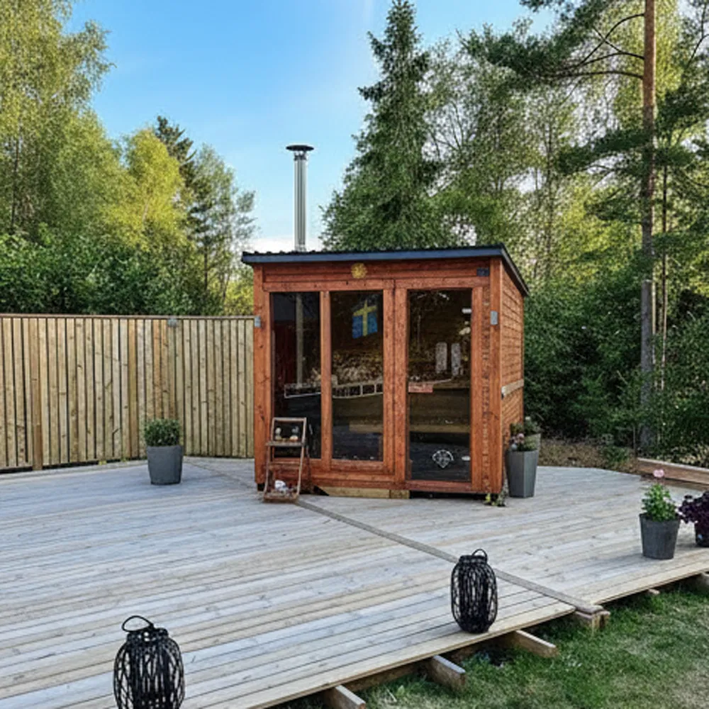 Инфракрасная сауна из красного кедра BD-JX01