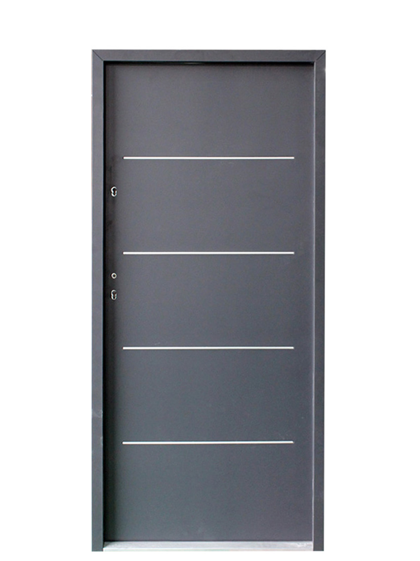 Latest Popular Style Interior Exterior Iron Steel Door