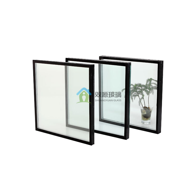 Wholesale Price Insulated Tempered Low E Glass Unit Building Curved Double Glazed Glass Panel