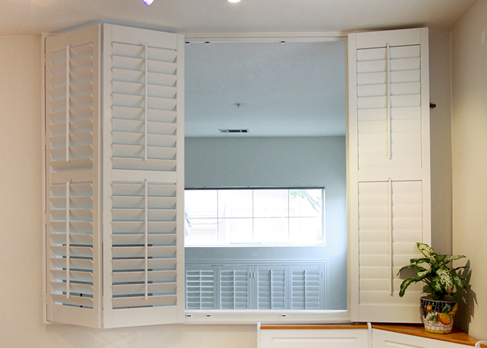 Decorative PVC Bi Fold Plantation Shutters (WPPWS SERIES)
