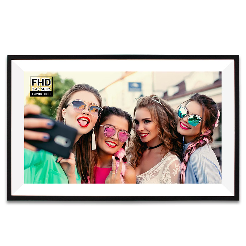 Электронная фоторамка 15.6 дюймов с облаком, HD