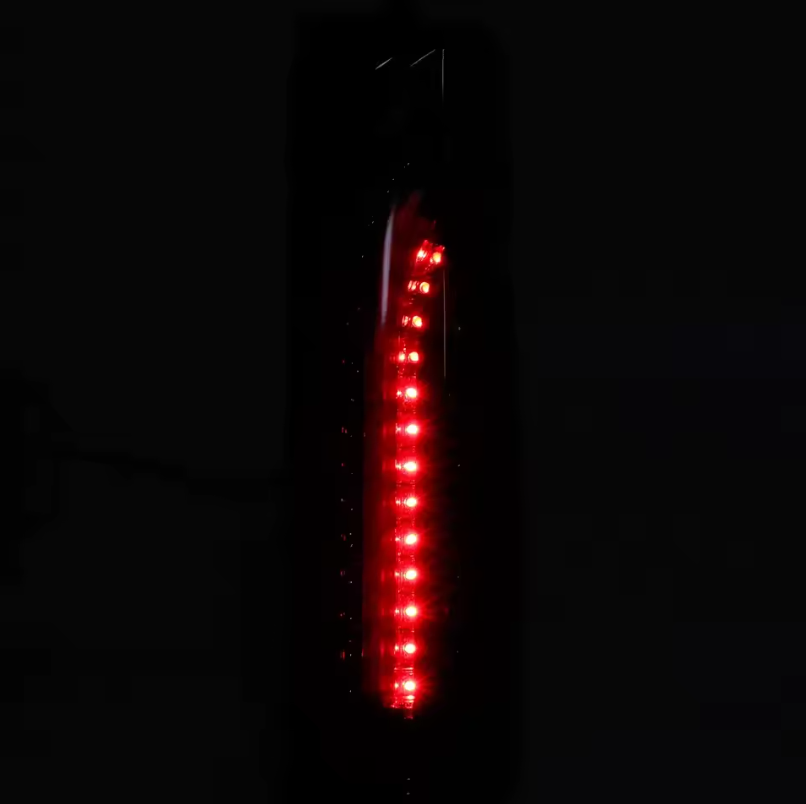 Полный светодиодный задний фонарь для Toyota Hiace 200 (2005-2018) с динамическими поворотниками