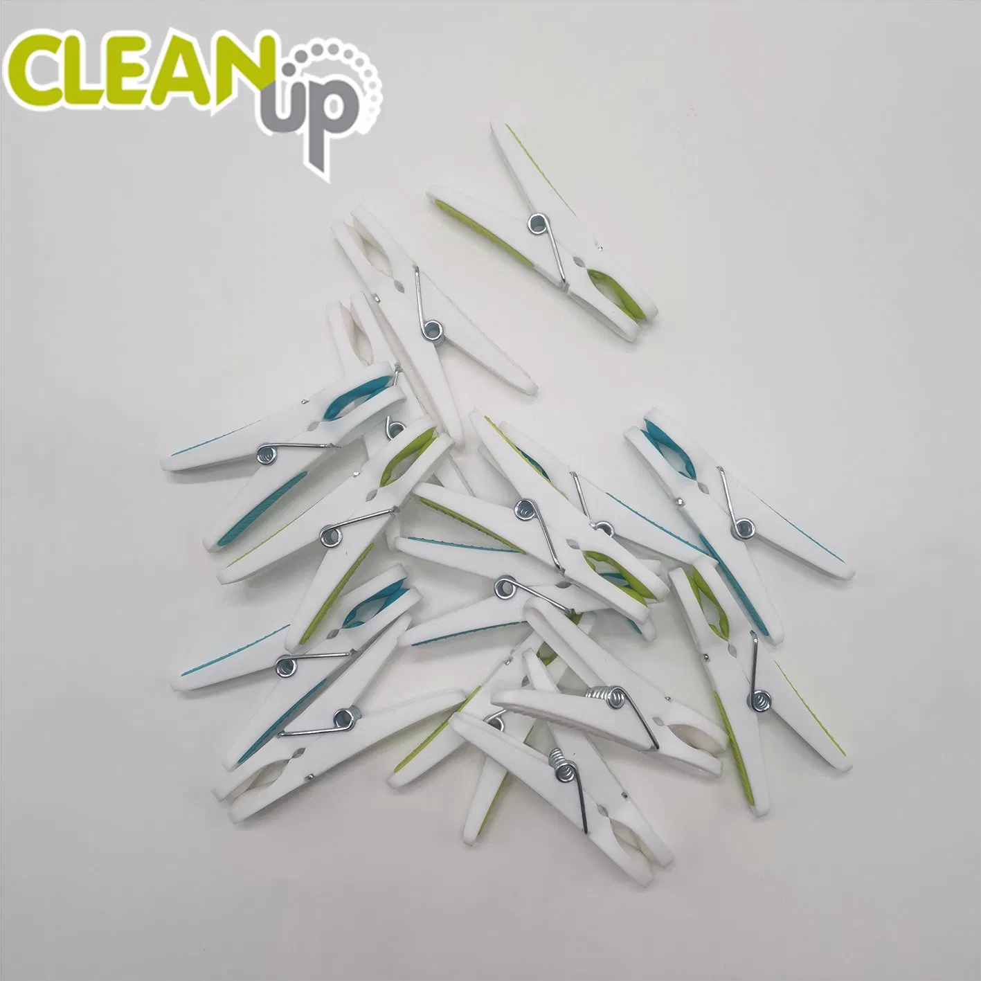Wholesale 32PCS/Bag Plastic Clothes Clip High Quality Soft Grip Plastic Peg