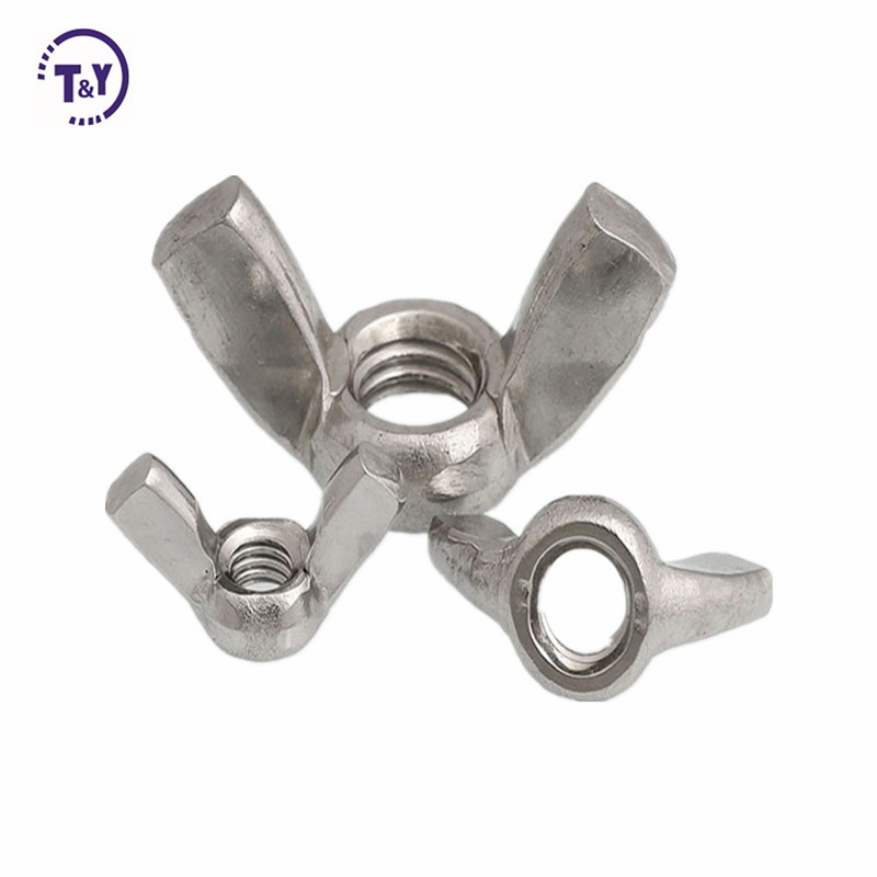 Manufacturer Production Standard Stainless Steel Wing Nuts