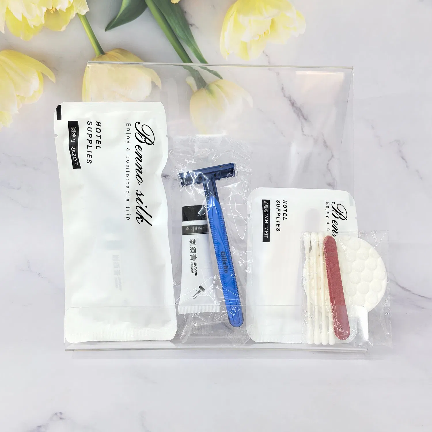 5 Star Luxury Hotel Amenity Disposable Body Lotion or Shampoo OEM