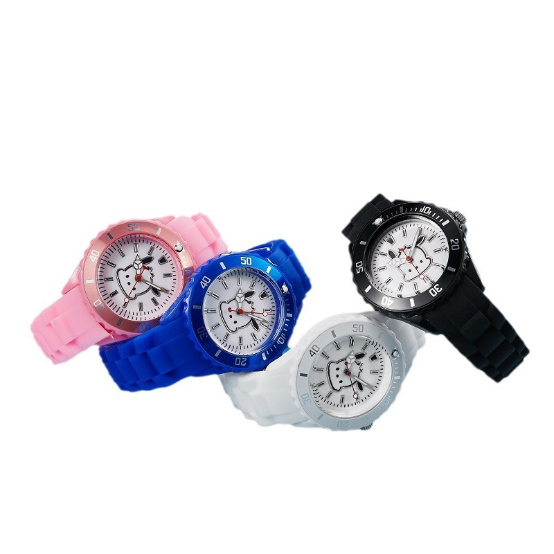 Stylish Silicone Watch Gadget with Colorful Plating (KW-013)