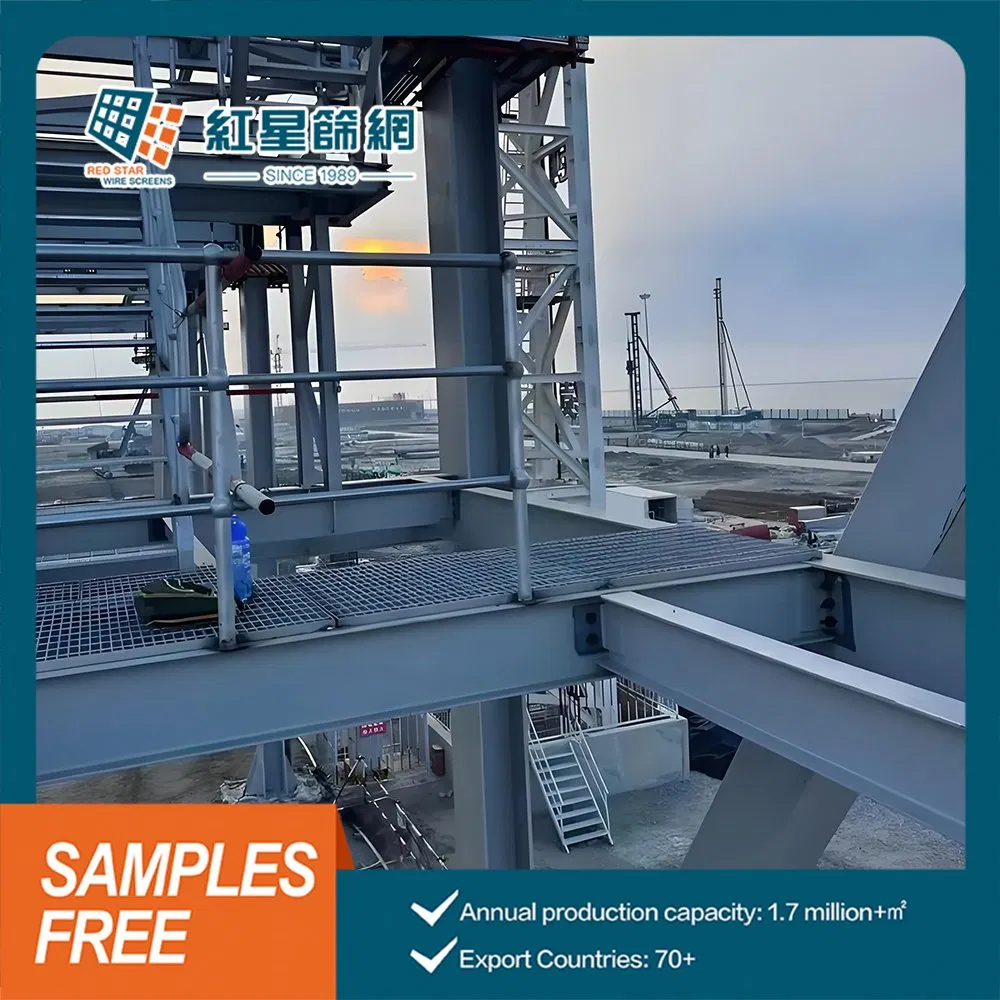 Safety Serrated Steel Grating for Catwalk and Power Plant Platform
