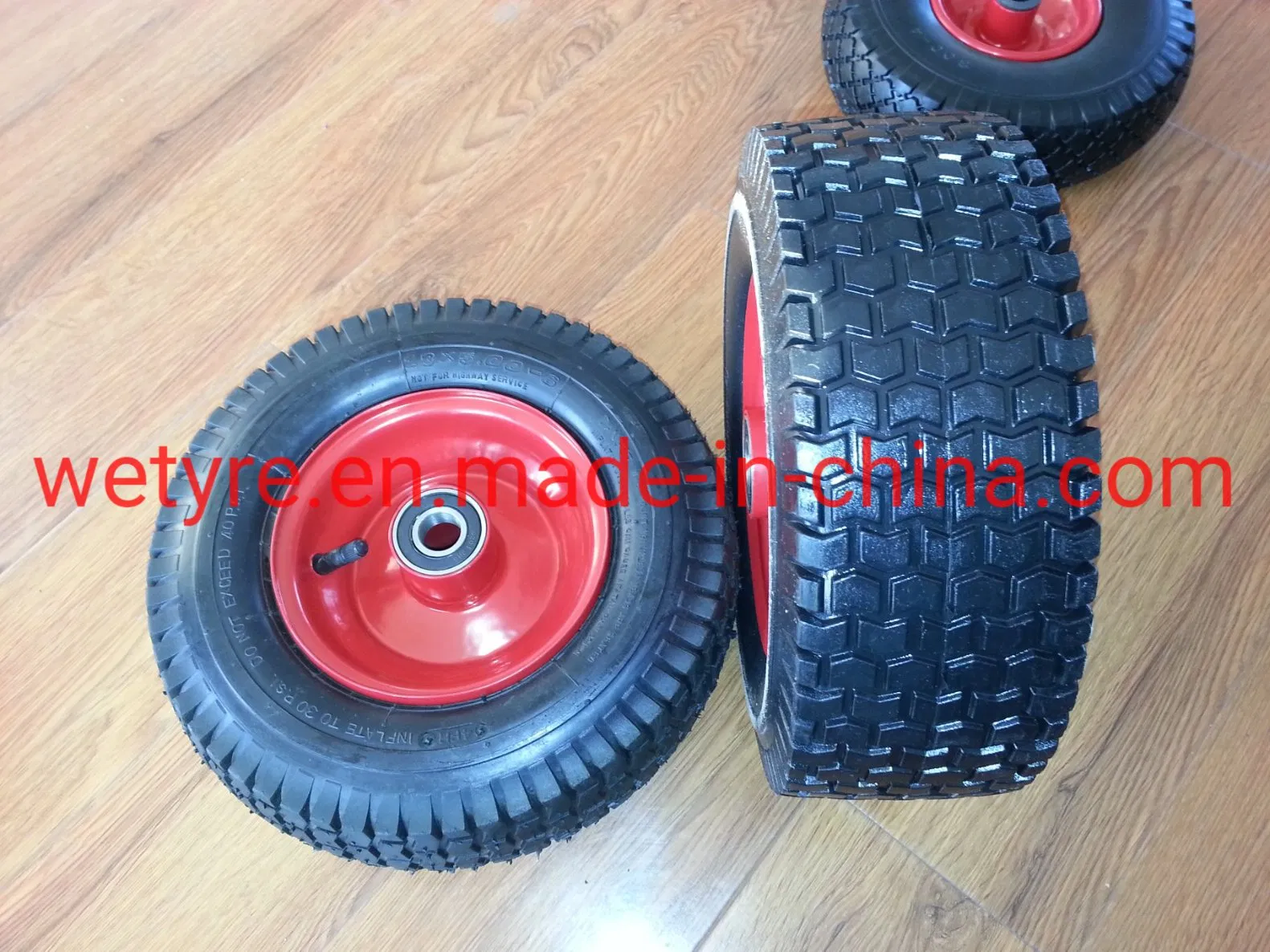 High Quality Good Price Durable Heat Resisting Pneumatic Rubber Wheel for Wheelbarrow (5.00-6)