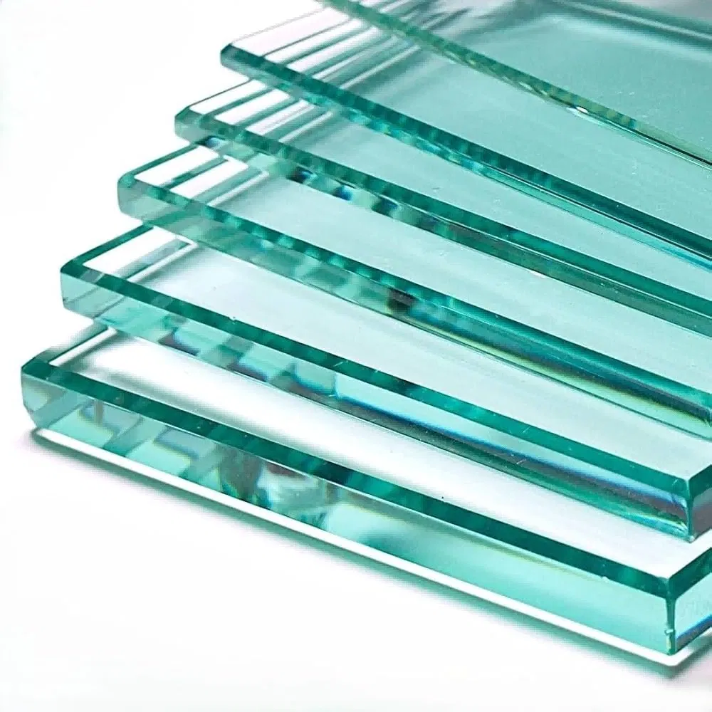 3-19mm Customized and Processed Flat Tempered Glass Panels Used for Doors and Windows