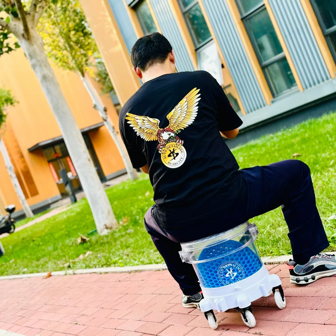 Scarcity Detail Bucket with Wheels Bucket Car Detail
