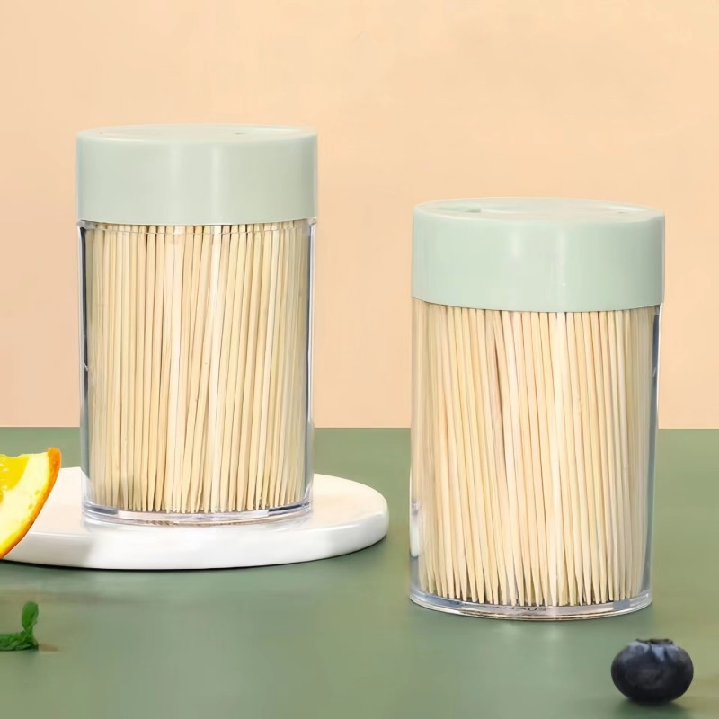 6cm Eco-Bamboo Toothpicks 1.5mm Diameter Smooth & Durable Fruit & Cake Picks