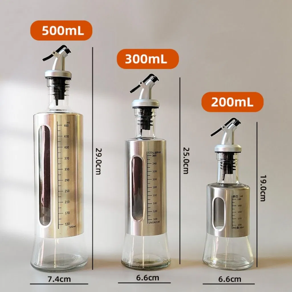 Transparent Manufacturer Low Price Essential Glass Oil and Vinegar Dropper Bottles with Nozzle Cap
